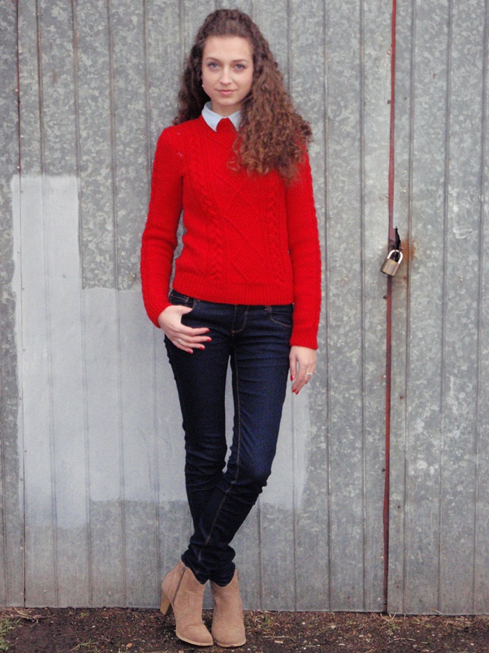 Love Style Magic: Red sweater